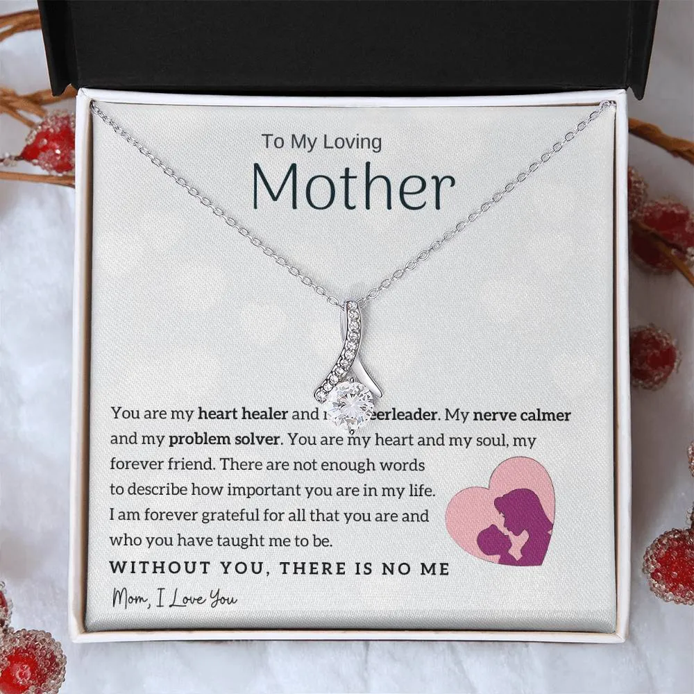 To My Loving Mother - You are my heart healer (Limited Time Offer) - Alluring Beauty Necklace