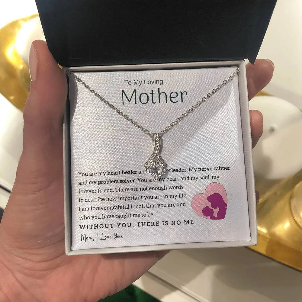 To My Loving Mother - You are my heart healer (Limited Time Offer) - Alluring Beauty Necklace