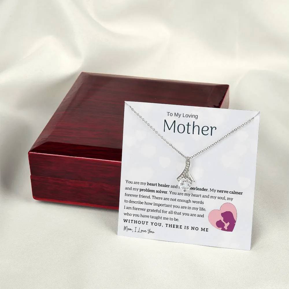 To My Loving Mother - You are my heart healer (Limited Time Offer) - Alluring Beauty Necklace