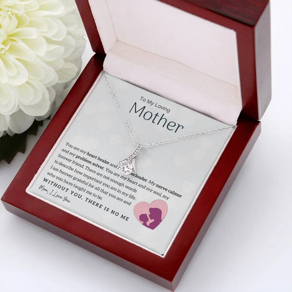 To My Loving Mother - You are my heart healer (Limited Time Offer) - Alluring Beauty Necklace