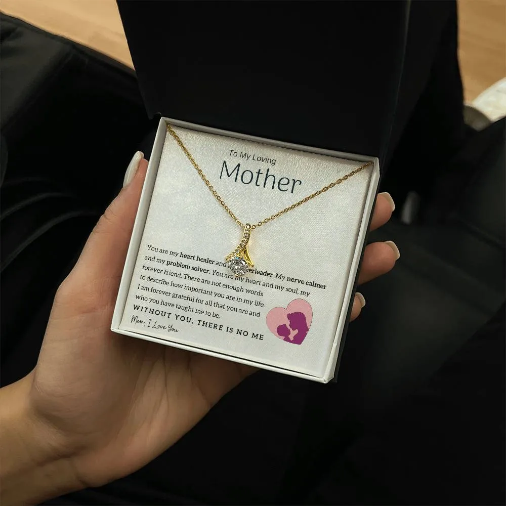 To My Loving Mother - You are my heart healer (Limited Time Offer) - Alluring Beauty Necklace