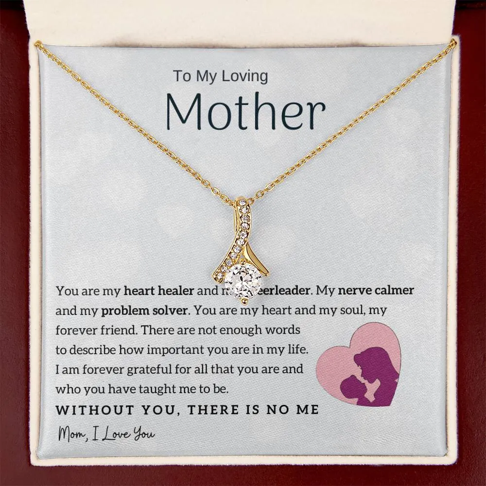 To My Loving Mother - You are my heart healer (Limited Time Offer) - Alluring Beauty Necklace