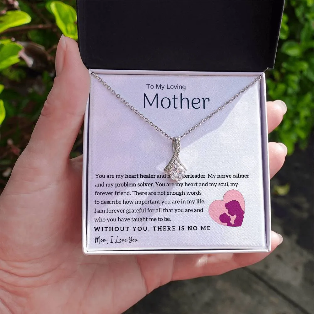 To My Loving Mother - You are my heart healer (Limited Time Offer) - Alluring Beauty Necklace