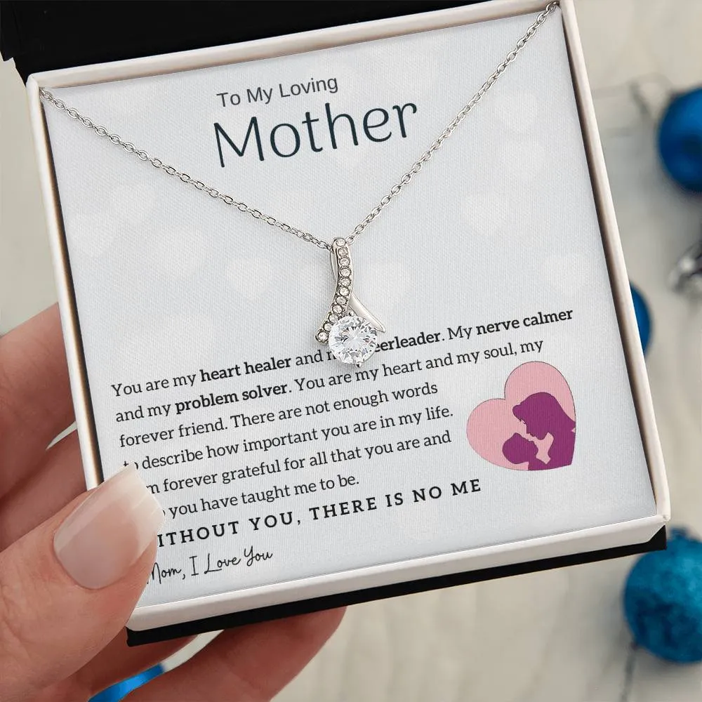 To My Loving Mother - You are my heart healer (Limited Time Offer) - Alluring Beauty Necklace