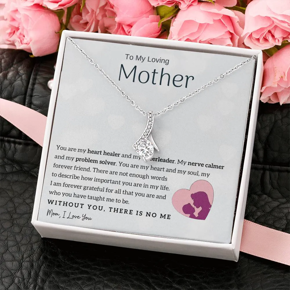 To My Loving Mother - You are my heart healer (Limited Time Offer) - Alluring Beauty Necklace