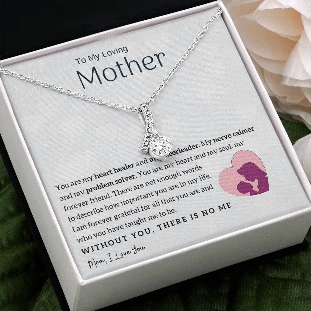To My Loving Mother - You are my heart healer (Limited Time Offer) - Alluring Beauty Necklace