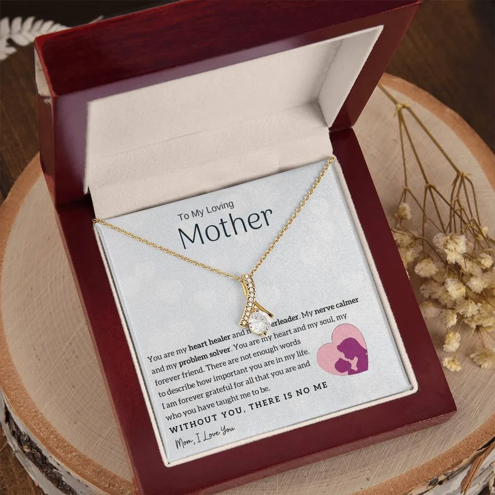 To My Loving Mother - You are my heart healer (Limited Time Offer) - Alluring Beauty Necklace