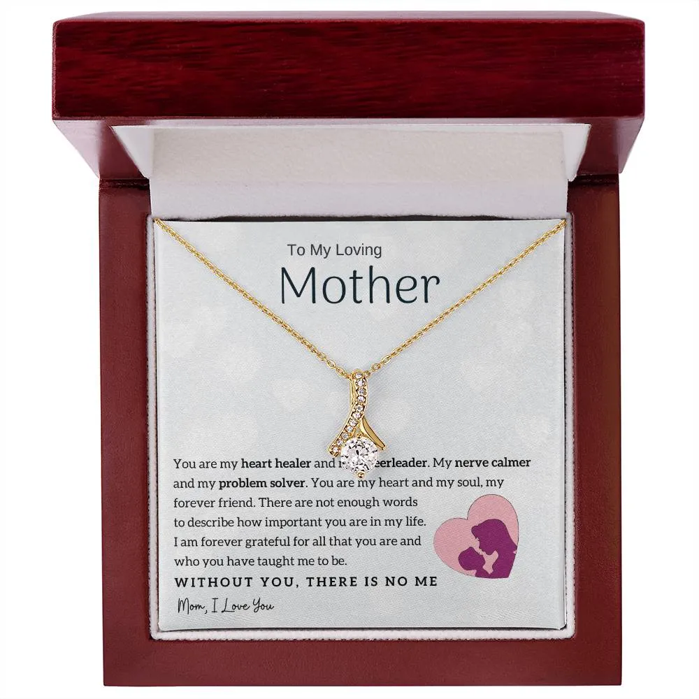 To My Loving Mother - You are my heart healer (Limited Time Offer) - Alluring Beauty Necklace