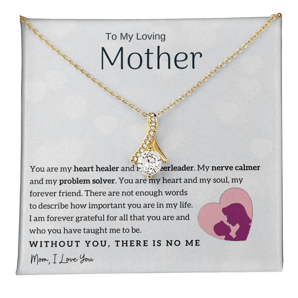 To My Loving Mother - You are my heart healer (Limited Time Offer) - Alluring Beauty Necklace