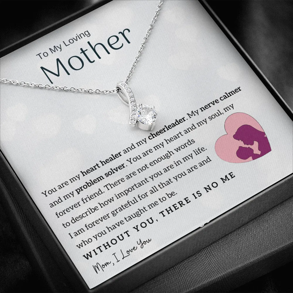 To My Loving Mother - You are my heart healer (Limited Time Offer) - Alluring Beauty Necklace