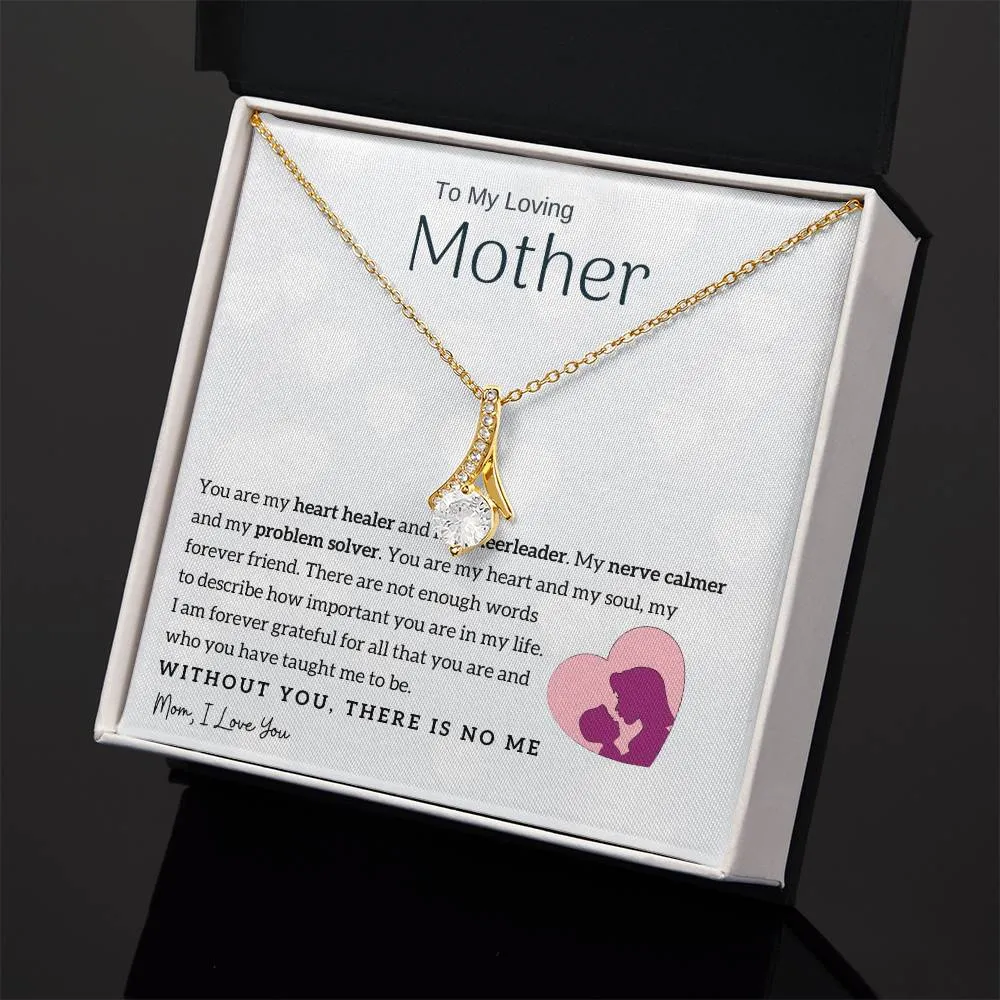 To My Loving Mother - You are my heart healer (Limited Time Offer) - Alluring Beauty Necklace