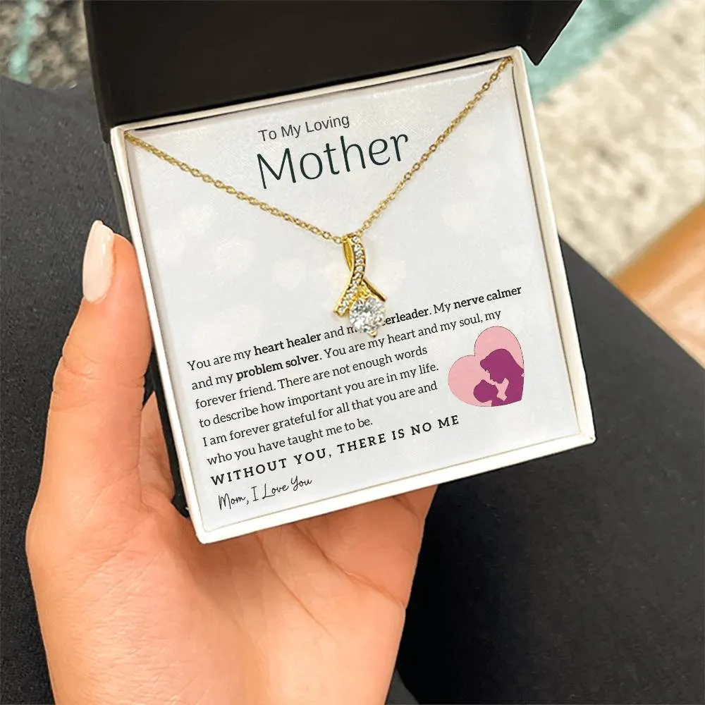 To My Loving Mother - You are my heart healer (Limited Time Offer) - Alluring Beauty Necklace