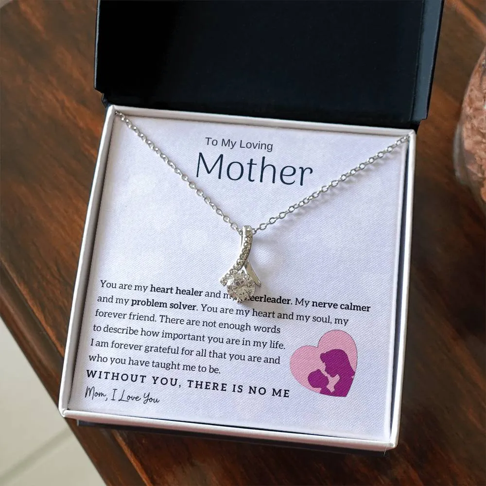 To My Loving Mother - You are my heart healer (Limited Time Offer) - Alluring Beauty Necklace