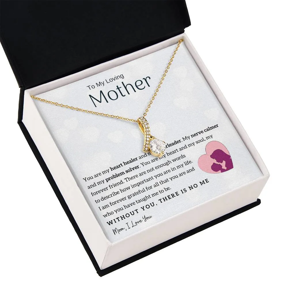 To My Loving Mother - You are my heart healer (Limited Time Offer) - Alluring Beauty Necklace