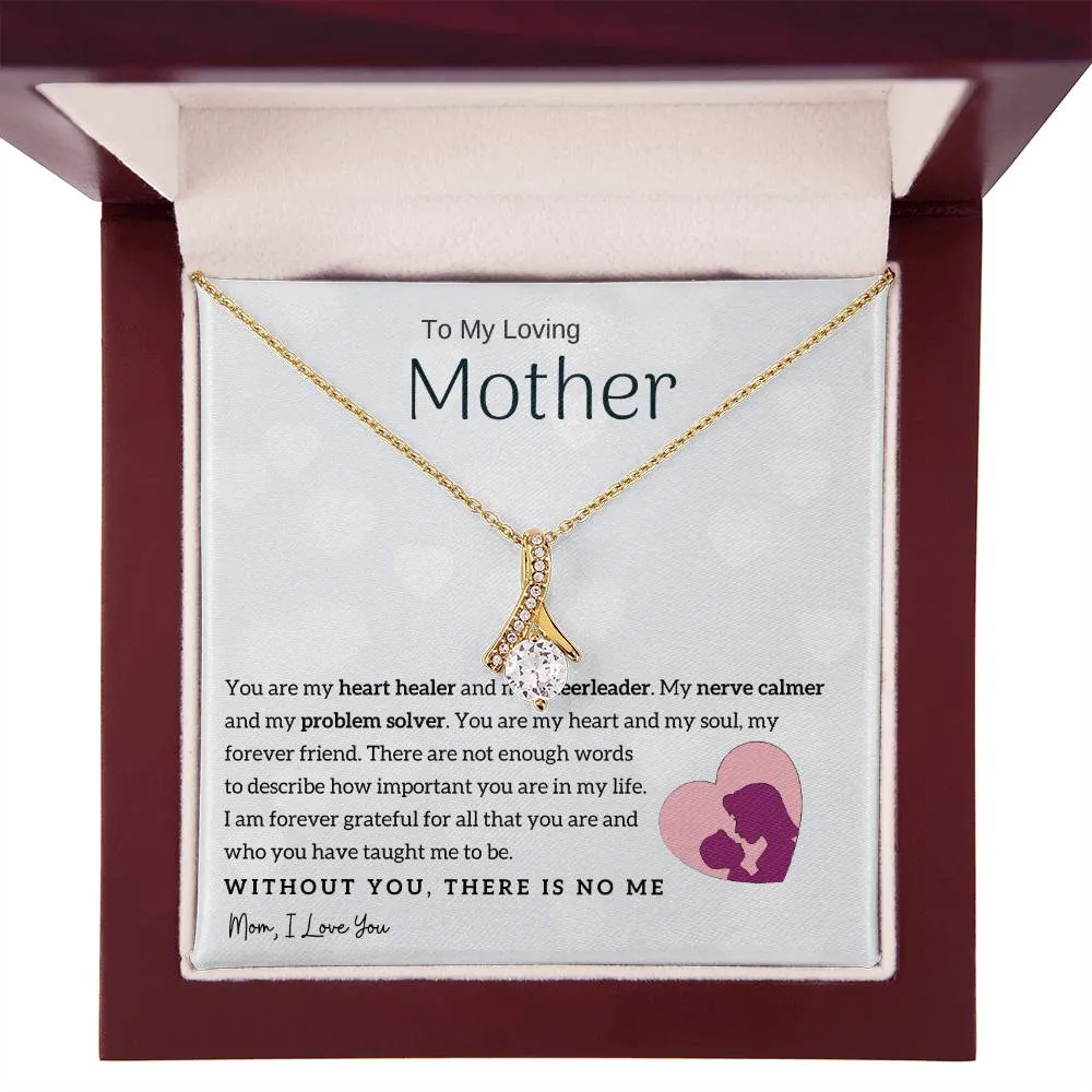 To My Loving Mother - You are my heart healer (Limited Time Offer) - Alluring Beauty Necklace