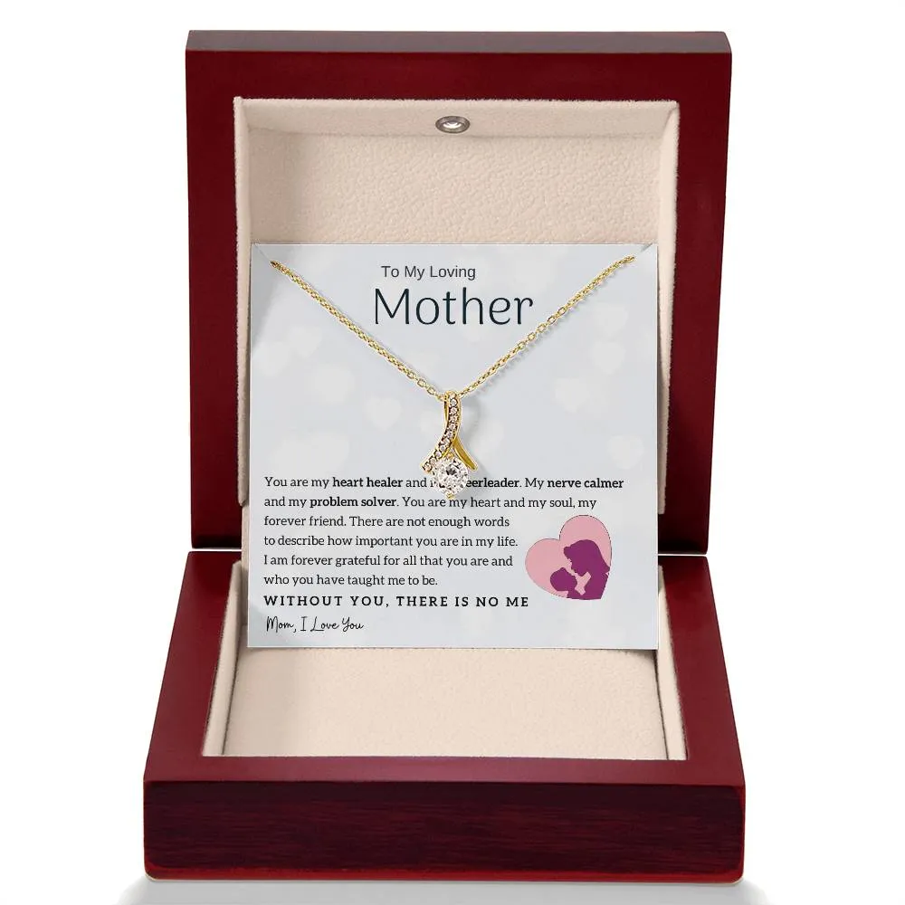 To My Loving Mother - You are my heart healer (Limited Time Offer) - Alluring Beauty Necklace