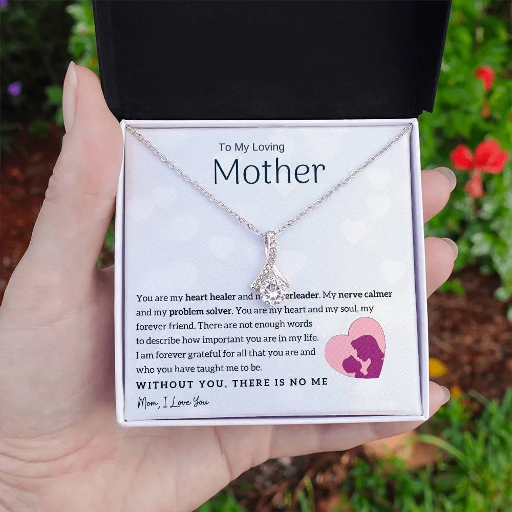 To My Loving Mother - You are my heart healer (Limited Time Offer) - Alluring Beauty Necklace