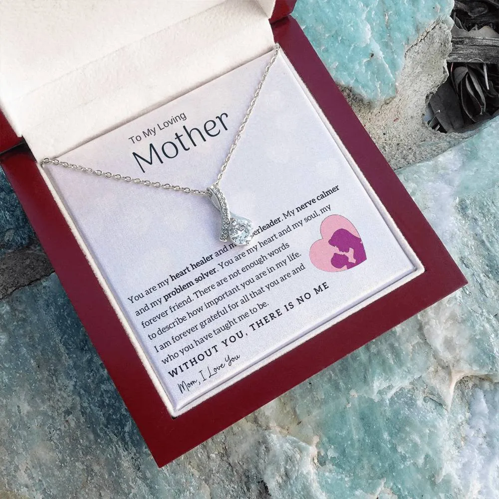 To My Loving Mother - You are my heart healer (Limited Time Offer) - Alluring Beauty Necklace