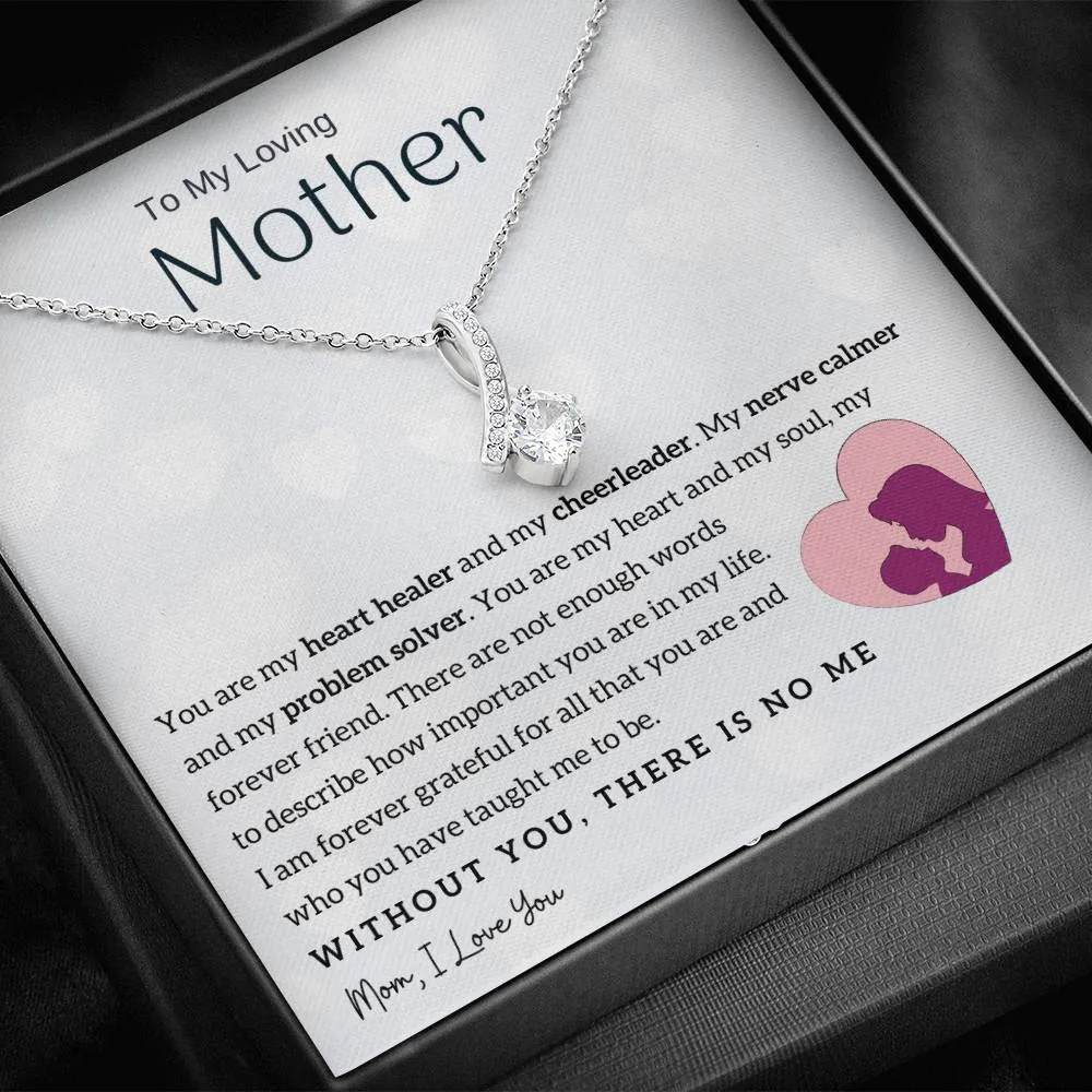To My Loving Mother - You are my heart healer (Limited Time Offer) - Alluring Beauty Necklace