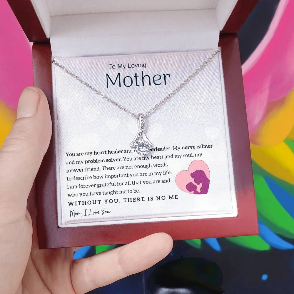 To My Loving Mother - You are my heart healer (Limited Time Offer) - Alluring Beauty Necklace