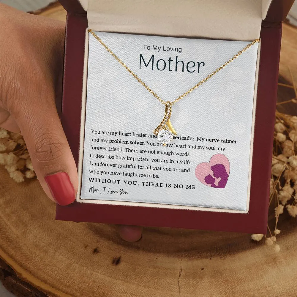 To My Loving Mother - You are my heart healer (Limited Time Offer) - Alluring Beauty Necklace