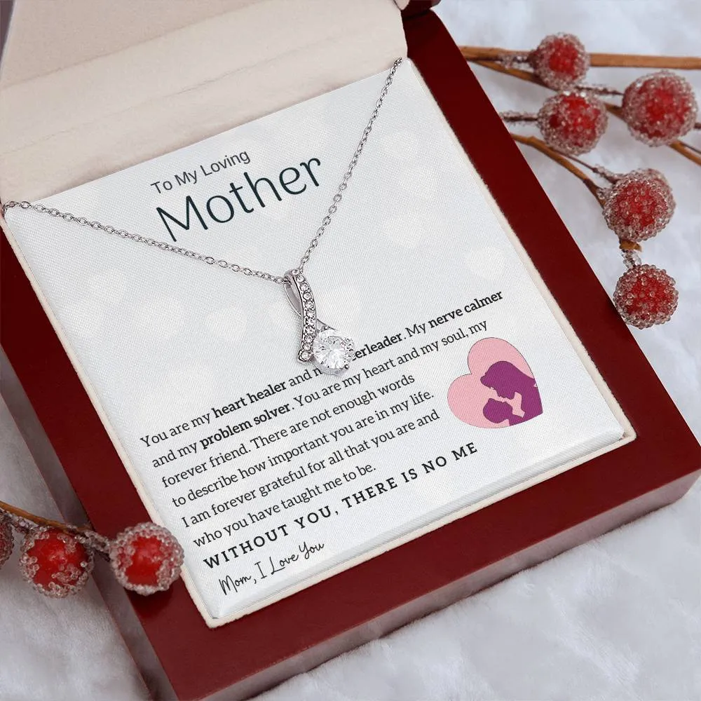 To My Loving Mother - You are my heart healer (Limited Time Offer) - Alluring Beauty Necklace