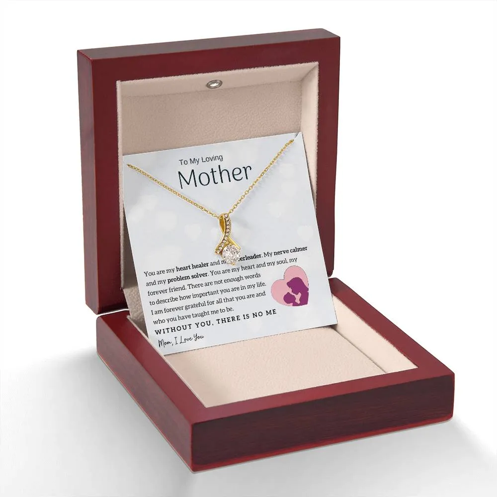 To My Loving Mother - You are my heart healer (Limited Time Offer) - Alluring Beauty Necklace