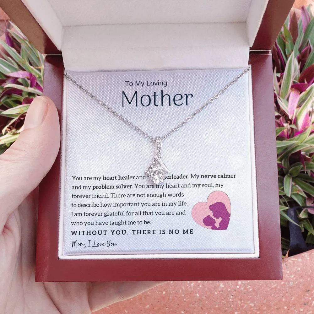 To My Loving Mother - You are my heart healer (Limited Time Offer) - Alluring Beauty Necklace