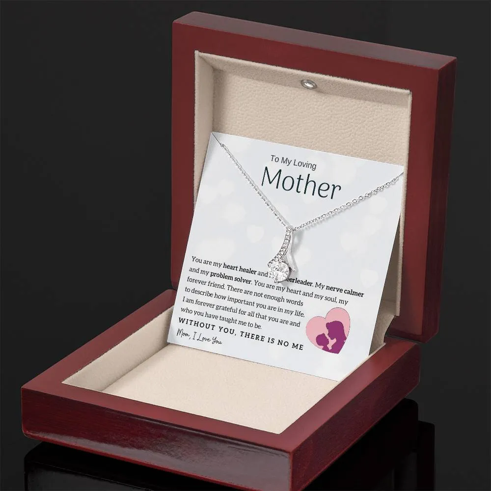 To My Loving Mother - You are my heart healer (Limited Time Offer) - Alluring Beauty Necklace