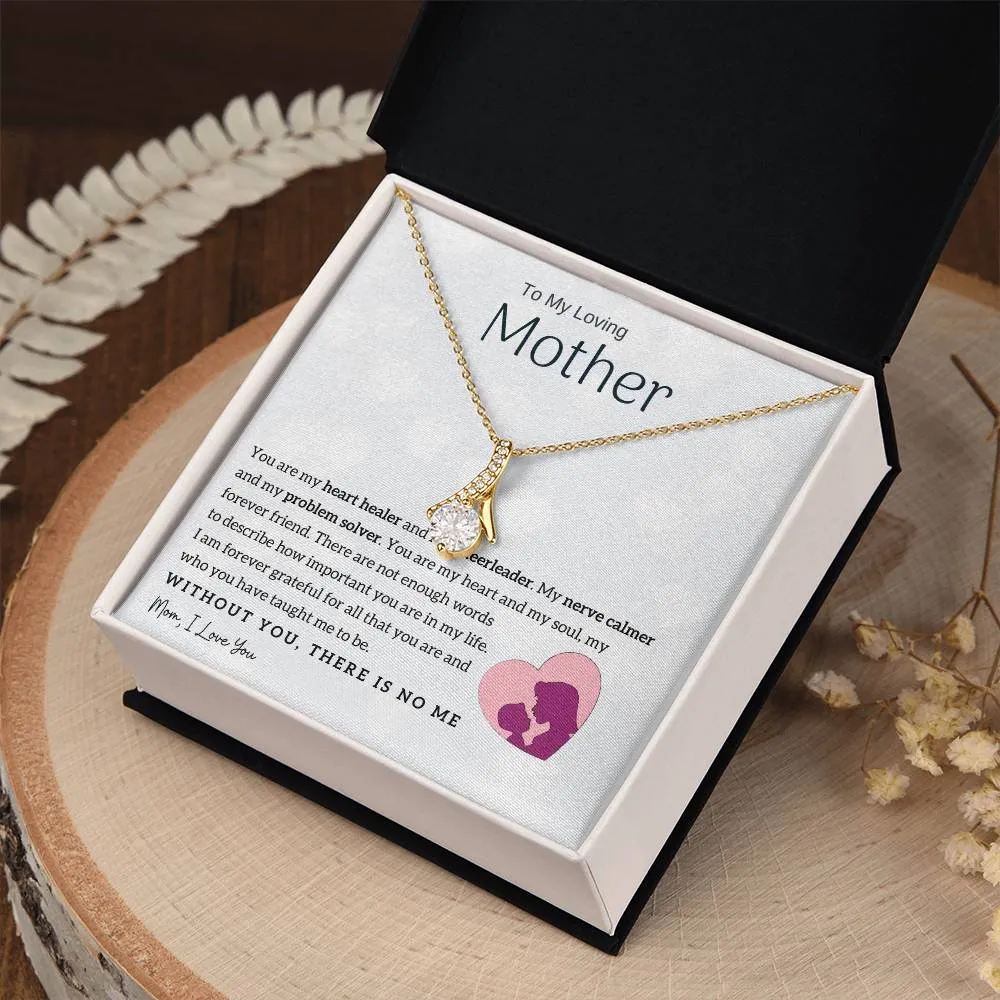 To My Loving Mother - You are my heart healer (Limited Time Offer) - Alluring Beauty Necklace