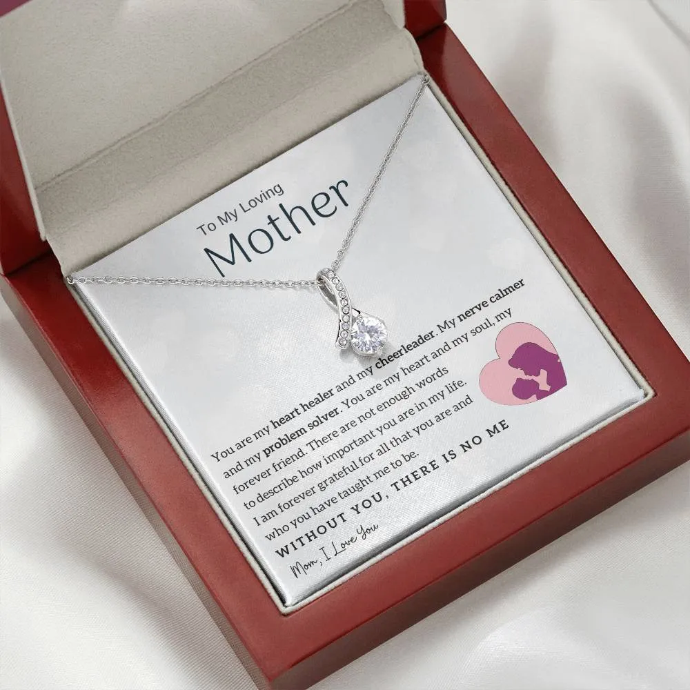 To My Loving Mother - You are my heart healer (Limited Time Offer) - Alluring Beauty Necklace