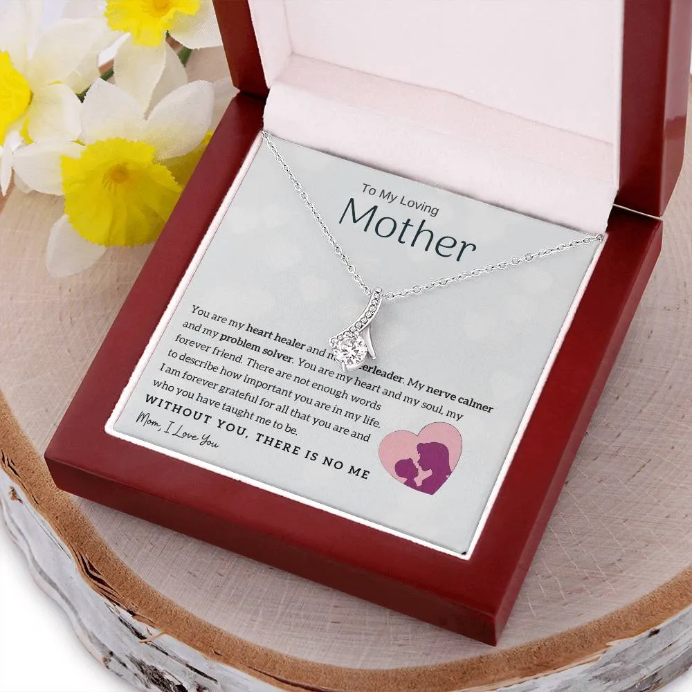 To My Loving Mother - You are my heart healer (Limited Time Offer) - Alluring Beauty Necklace