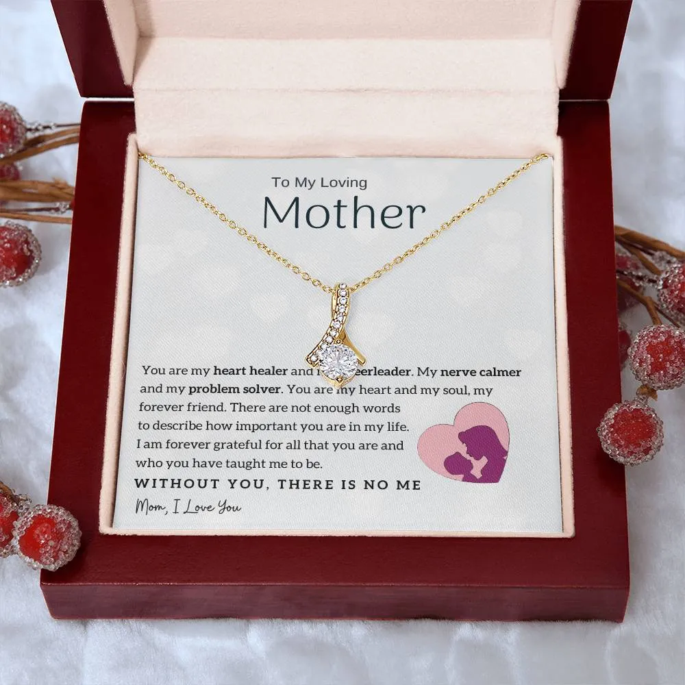 To My Loving Mother - You are my heart healer (Limited Time Offer) - Alluring Beauty Necklace