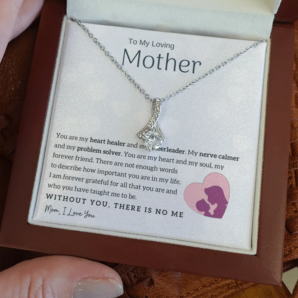 To My Loving Mother - You are my heart healer (Limited Time Offer) - Alluring Beauty Necklace