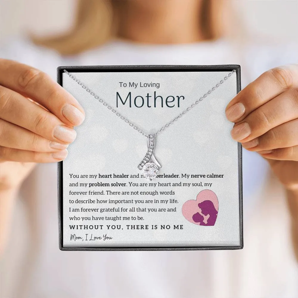 To My Loving Mother - You are my heart healer (Limited Time Offer) - Alluring Beauty Necklace