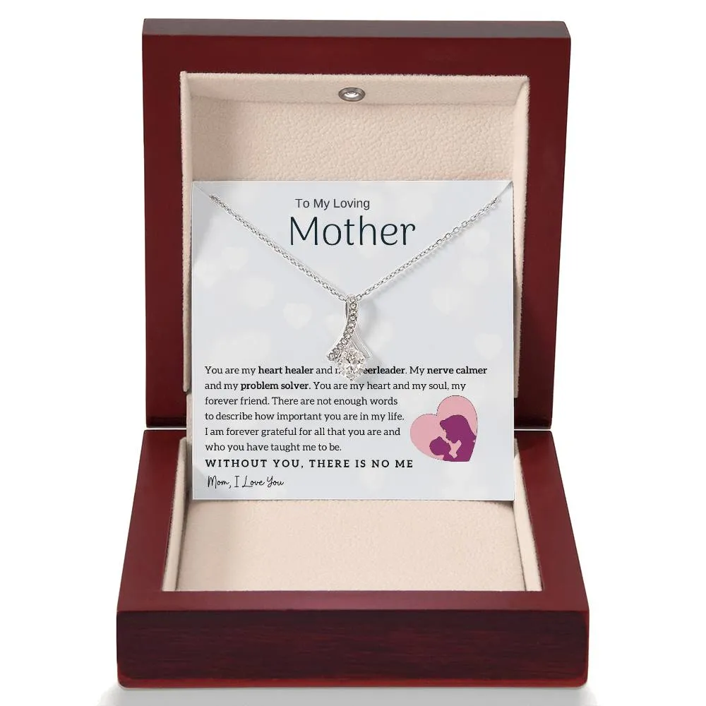 To My Loving Mother - You are my heart healer (Limited Time Offer) - Alluring Beauty Necklace