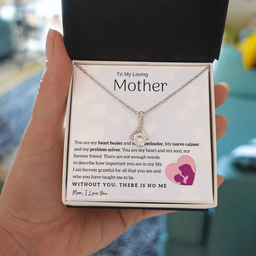 To My Loving Mother - You are my heart healer (Limited Time Offer) - Alluring Beauty Necklace