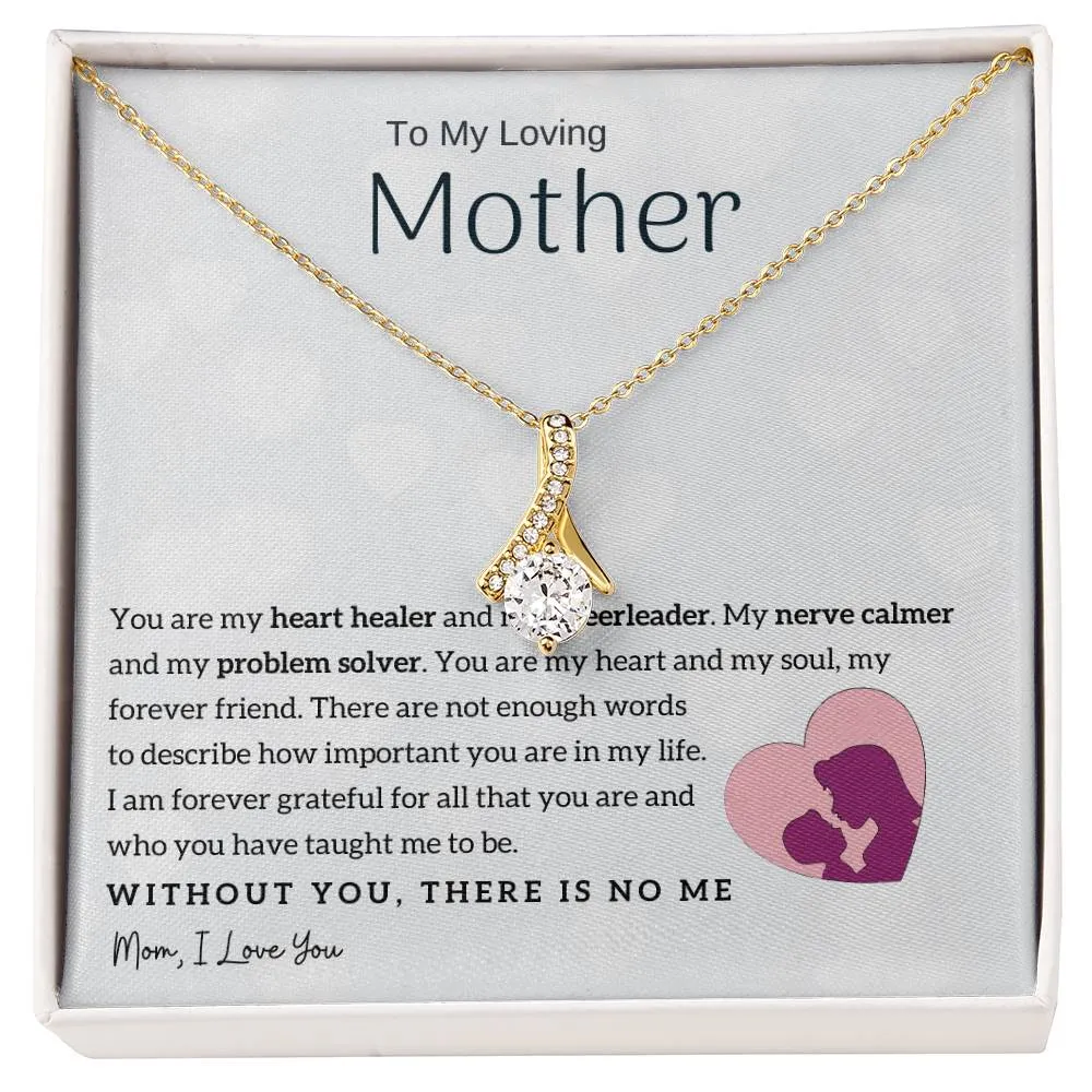 To My Loving Mother - You are my heart healer (Limited Time Offer) - Alluring Beauty Necklace
