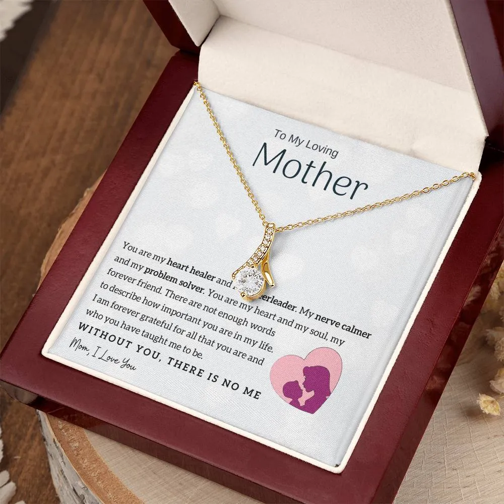 To My Loving Mother - You are my heart healer (Limited Time Offer) - Alluring Beauty Necklace