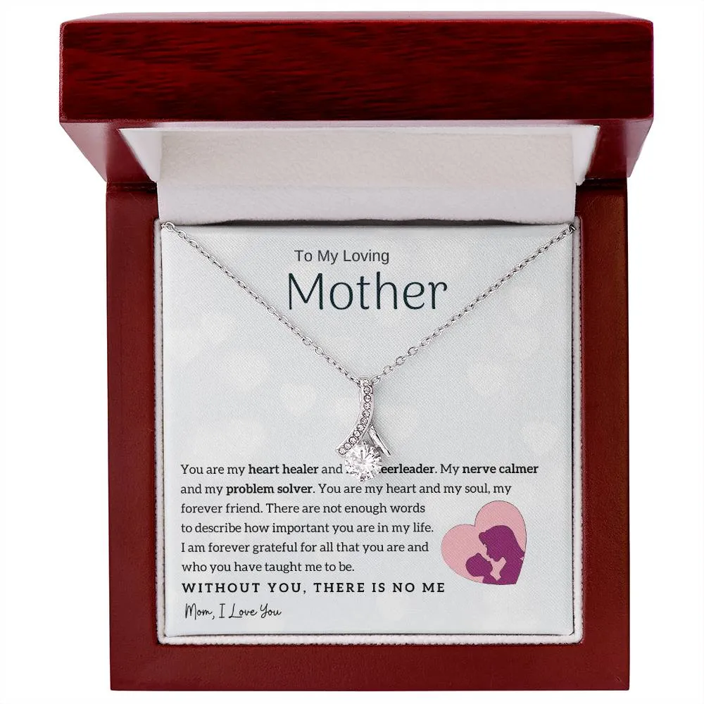 To My Loving Mother - You are my heart healer (Limited Time Offer) - Alluring Beauty Necklace