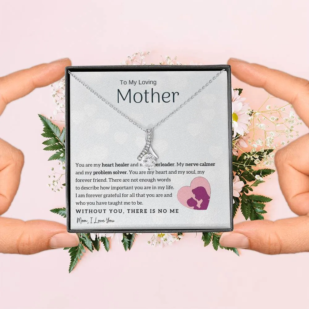 To My Loving Mother - You are my heart healer (Limited Time Offer) - Alluring Beauty Necklace