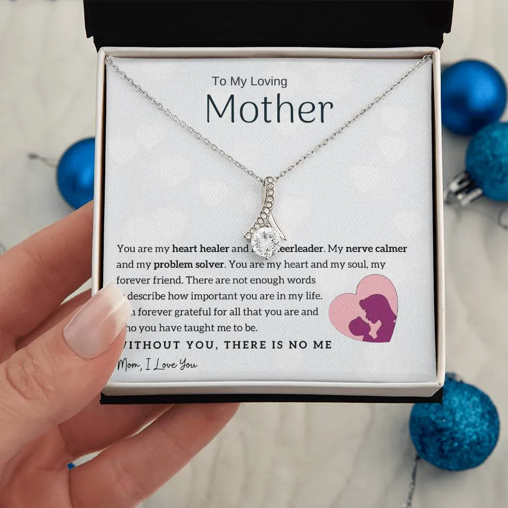 To My Loving Mother - You are my heart healer (Limited Time Offer) - Alluring Beauty Necklace