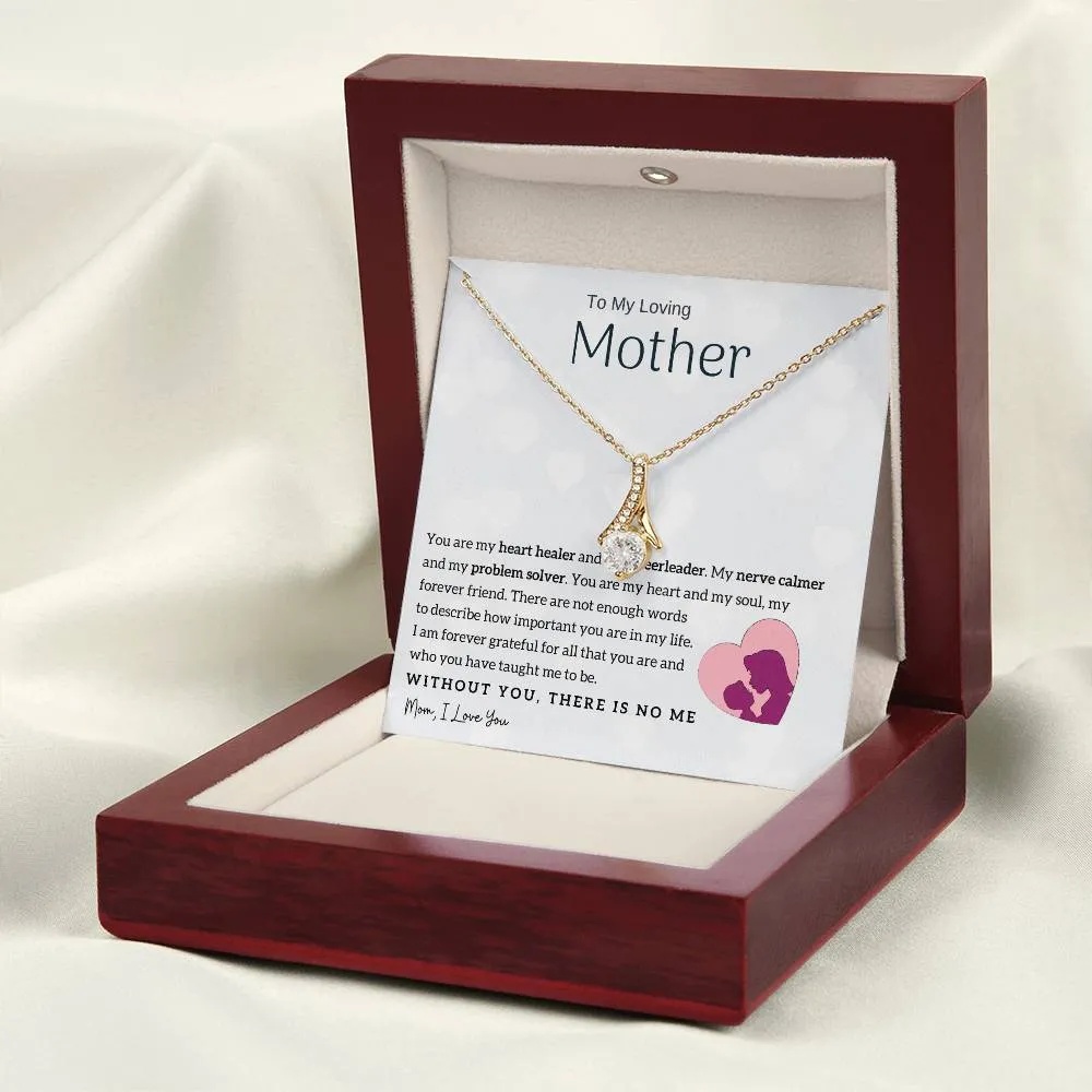 To My Loving Mother - You are my heart healer (Limited Time Offer) - Alluring Beauty Necklace