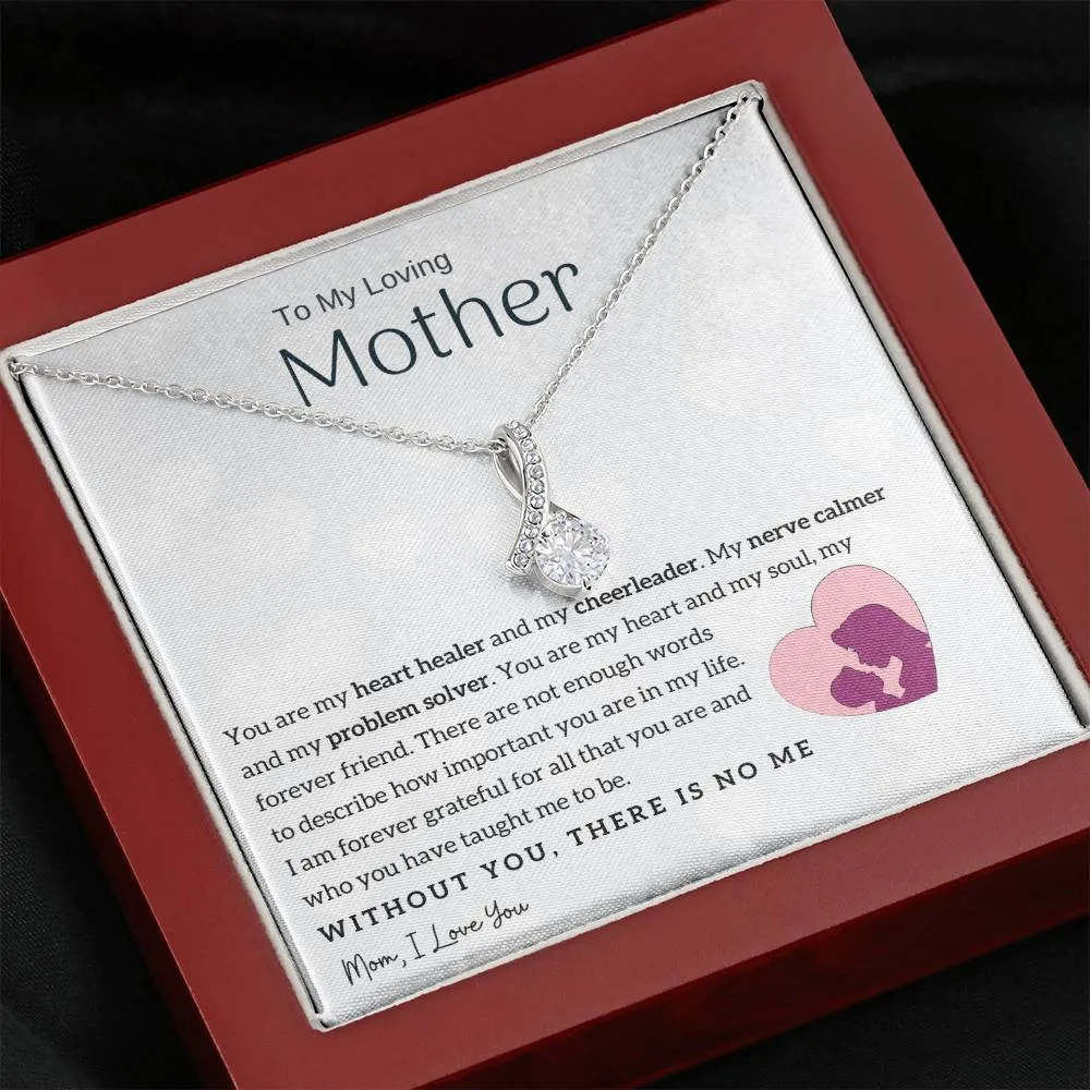 To My Loving Mother - You are my heart healer (Limited Time Offer) - Alluring Beauty Necklace