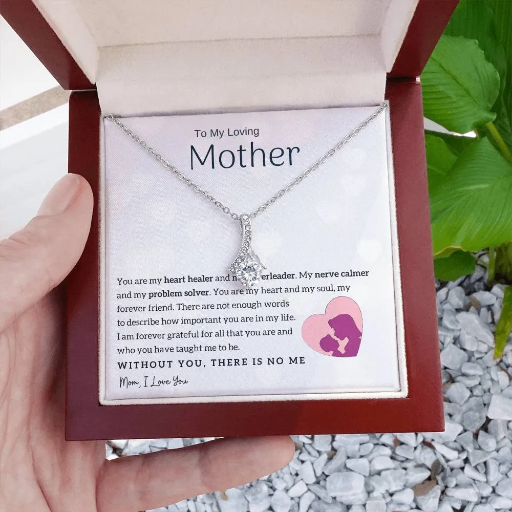 To My Loving Mother - You are my heart healer (Limited Time Offer) - Alluring Beauty Necklace