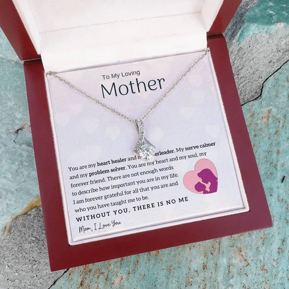 To My Loving Mother - You are my heart healer (Limited Time Offer) - Alluring Beauty Necklace