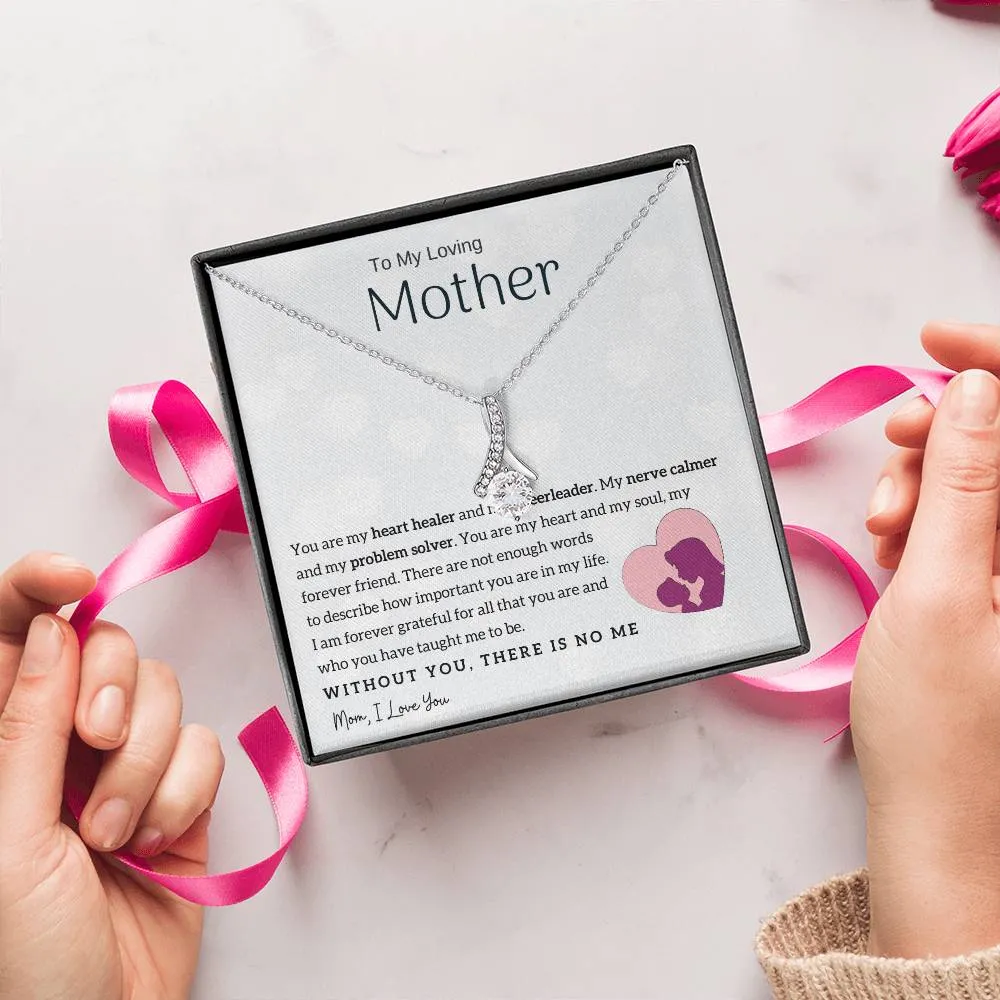 To My Loving Mother - You are my heart healer (Limited Time Offer) - Alluring Beauty Necklace