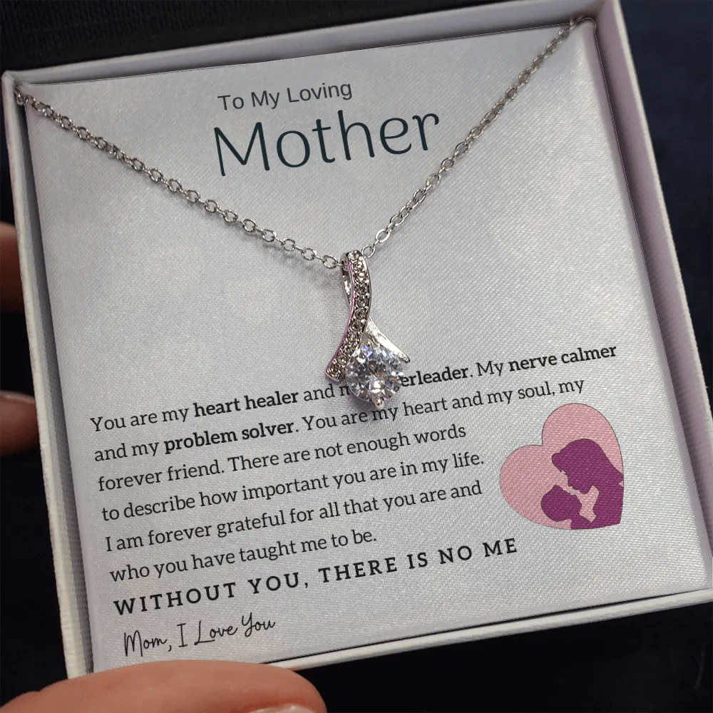 To My Loving Mother - You are my heart healer (Limited Time Offer) - Alluring Beauty Necklace