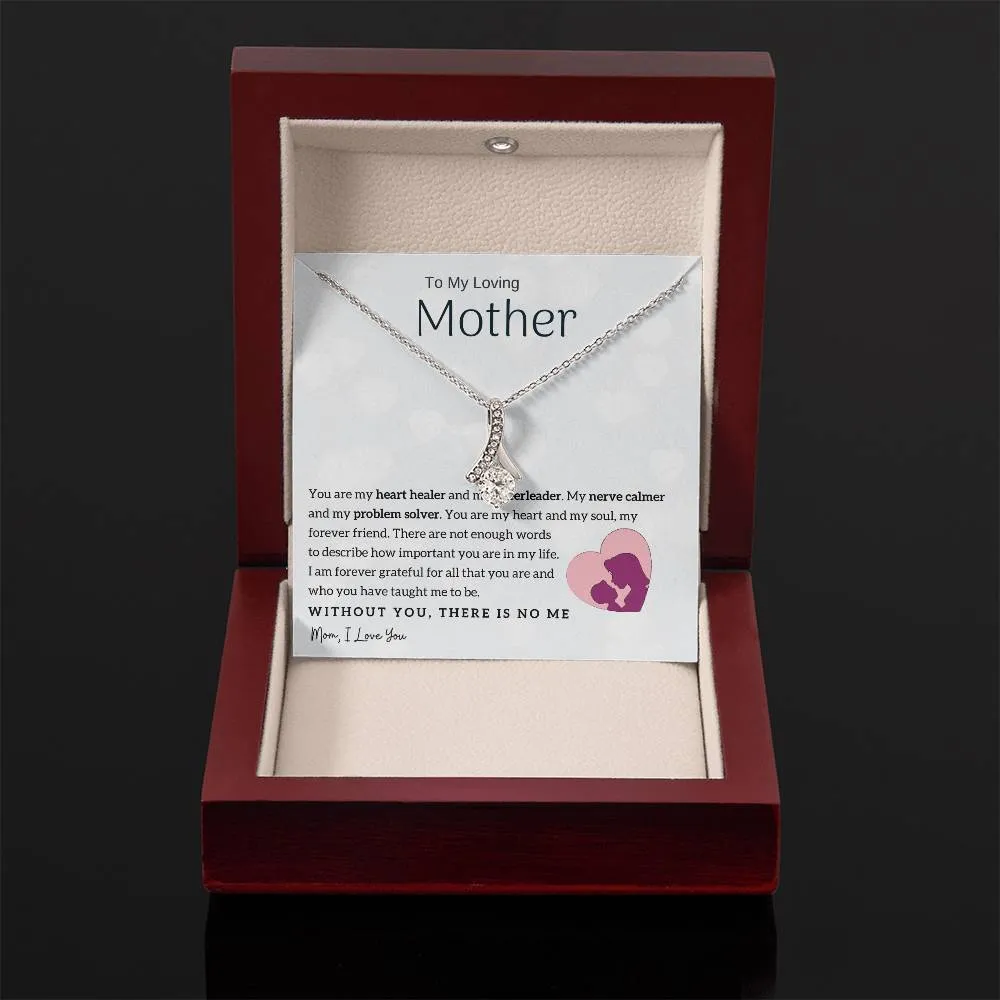 To My Loving Mother - You are my heart healer (Limited Time Offer) - Alluring Beauty Necklace