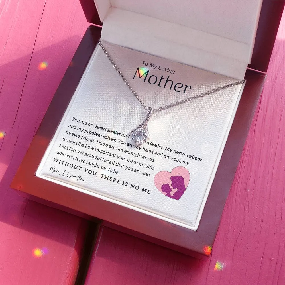 To My Loving Mother - You are my heart healer (Limited Time Offer) - Alluring Beauty Necklace